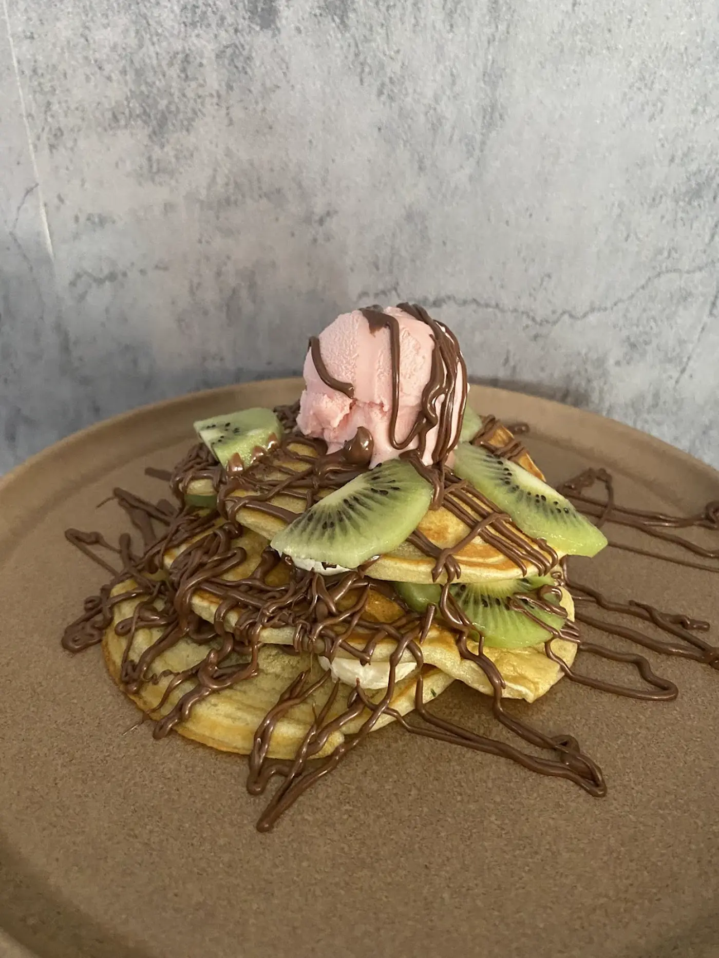 Panquecas com gelado